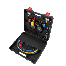 93wbl7 Bfo Ac Service Collection For R134a R22 R410a With Manifold Set And Hose Kit