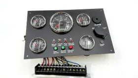 Bhdk29anrhofyv5145 Bhdk Digital Gauge Cluster Set 52mm/82mm Water/oil/voltage With