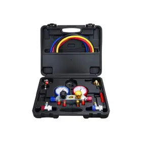 Lx-1110 Bicos 4 Way Ac Gauge Diagnostic Manifold Set For R410a R22 A134a Ref