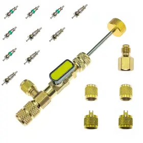 Bihyngair 976579300428 Valve Core Remover Installer Tool With Dual Size Sae 1/4 And 5/16 Por Bihyngair 976579300428 Valve Core Remover Installer Tool With Dual Size Sae 1/4 And 5/16 Por