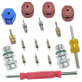 Bihyngair 976579300657 Air Conditioning Valve Core Kit Ac Service Con