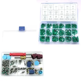 Bihyngair 976579300688 Car Air Conditioner Valve Core Assortment Kit Ac Removal Tool A/