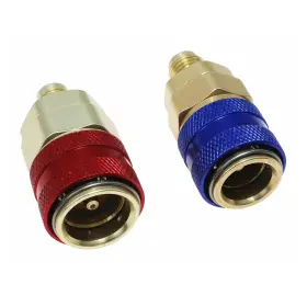 Boginity 787564949388 R134a Fluorine High And Low Pressure Conversion In-line Quick Couplings For A