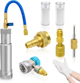 Boltigen 313031787797 Ac Oil Dye Injector Kit A/c And Tools With R134a