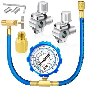 Ah52 Boltigen Refrigerator Freon Recharge Hose Kit-r134a R12 R22 Fridge Tool Kit With