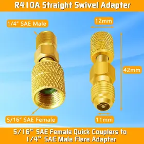 Bra001 Boltigen R410a Mini Split Adapters Refrigerant Hose Adapter Brass Converter #3 Bra001 Boltigen R410a Mini Split Adapters Refrigerant Hose Adapter Brass Converter #3