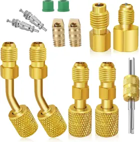 Bra001 Boltigen R410a Mini Split Adapters Refrigerant Hose Adapter Brass Converter Bra001 Boltigen R410a Mini Split Adapters Refrigerant Hose Adapter Brass Converter