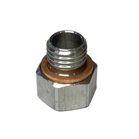 M12x1.5 Boost Monkey 745528595613 Male To Female 1/8 Inch Npt Gauge Sensor Thread Reducer Adapters