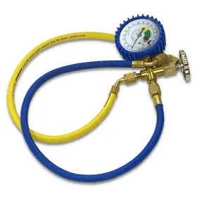 Pgml-5 Branded Pgml-5/16b1/4y Mini Split 5/16 Inch R410a Low Side Suction Charging Service Gauge Hose Set Port