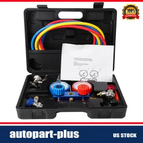 002-au-20324 Carbole 3-way Manifold Vacuum Gauge Set Hvac Refrigeration Charging Service Brass Kit Us 002-au-20324 Carbole 3-way Manifold Vacuum Gauge Set Hvac Refrigeration Charging Service Brass Kit Us
