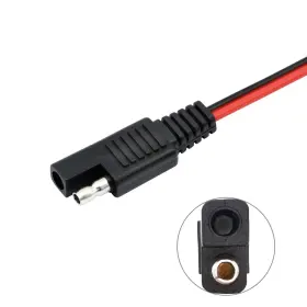 Cerrxian 682559614077 3ft 14awg Sae To 2 Pin Quick Disconnect Power Automotive Extension Cable #3