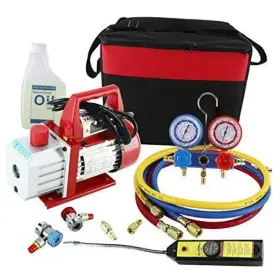 Cta-0200 Chentaitrading 110v 4cfm 1/3hp Single Stage Rotary Vane Air Vacuum Pump Hvac A/c