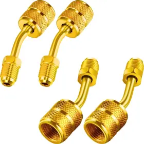 Chinco 796862727970 4 Pcs R410a Adapter For Mini Split Charging Vacuum Port Adapte