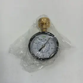 220015 Cmi Water Test Gauge 2.5 Inch Dial 3/4 Brass 0-160 Psi
