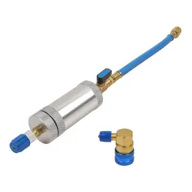 Cmtool Aq-23 Ac Oil Injector Tool R134a Compressor Kit With Snap Quick Couple