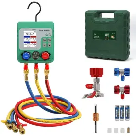 Cmtool Aq-70 Hvac Gauges Digital Manifold Gauge Set 92 Refrigerants A