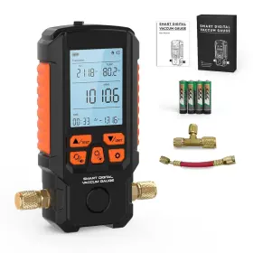 Cmtool Mmt934 Smart Digital Hvac Vacuum Gauge And Pressure Leak Detector With High Precision Sensor