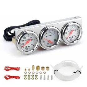 Cnspeed 740283668558 2inch 3 In 1 Car Meter Auto Gauge Triple Kit Volt Water Temp Tem Cnspeed 740283668558 2inch 3 In 1 Car Meter Auto Gauge Triple Kit Volt Water Temp Tem
