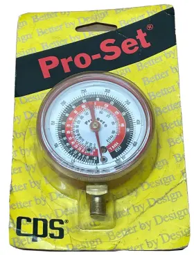 00-749004 Cps 70-601 Pro-set High Side Gauge R1134a New In Package 00-749004 Cps 70-601 Pro-set High Side Gauge R1134a New In Package