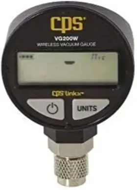 Cps 750377102578 Products Vg200w Vacrometer Wireless Digital Micron Vacuum Gauge Cps 750377102578 Products Vg200w Vacrometer Wireless Digital Micron Vacuum Gauge