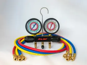 Mt2a7p5 Cps Products Pro-set Workingman 3-1/8 Inch Manifold Gauge