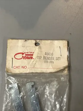 40430 Crown Engineering Corporation Corp Tip Bending Tool Set #2