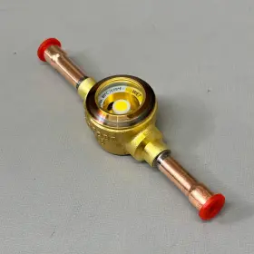 Danfoss 014l0181 Sight Glass Hvac Monitoring Refrigerant Level 1/4 Inch X Odf