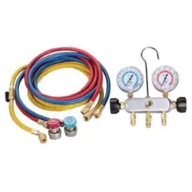 4pdf7 Dayton Manifold Gauge Set 2 Valve 3 Hoses 4pdf7 Dayton Manifold Gauge Set 2 Valve 3 Hoses