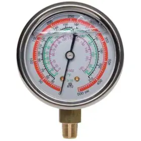 4pdk1 Dayton Gauge 2-3/4 In Dia High Side Red 500 Psi 190735331729
