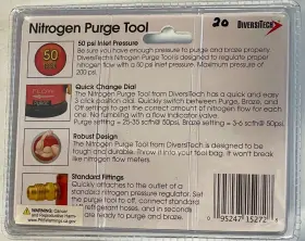 Diversitech 445056095021 Nitrogen Purge Tool Dp-1 Red #2 Diversitech 445056095021 Nitrogen Purge Tool Dp-1 Red #2