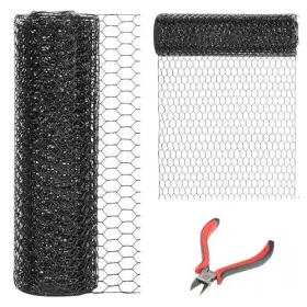 Duo2 Dolemoduo 36ftft X 150ft Black Chicken Wire Mesh Fence 20 Gauge #2