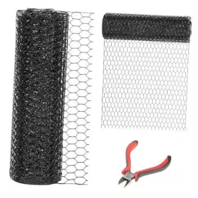 Duo2 Dolemoduo 36ftft X 150ft Black Chicken Wire Mesh Fence 20 Gauge