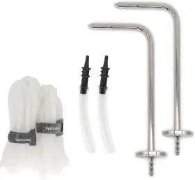 2xsilicone Dpttmlaci Probe1 Static Pressure Probes Kit For Hvac 2xstatic Tubes With Magnet Soft