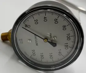 Mu10173 Draeger Genuine Gauge Vacuum To 200mm Hg New Oem