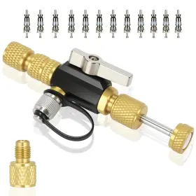 Drako-myxx 1/4 & 5/16 Upgrade Vacuum-rated Valve Core Removal Tool 2 Sizes Inch And