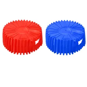 Duefixing 617662171865 2 Pack Protective Gauge Boots For 3-1/8 Inch Red Blue