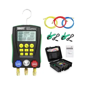 Duoyi 517kc Refrigeration Digital Manifold Gauge Set For Air Conditioning/refrigerator Di