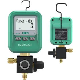 Dy519 Duoyi 3-in-1 Hvac Digital Manifold Gauge Refrigerant Charging Vacuum Testing