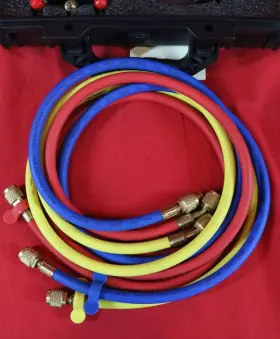 Dy522a Duoyi Vacuum Pressure Tester Refrigeration Gauge Missing Clamps #3