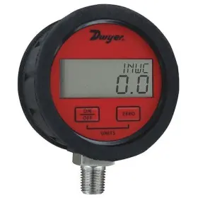 Dpgab-00 Dwyer Instruments Digital Vacuum Gauge 3 Inch Dial Size Red