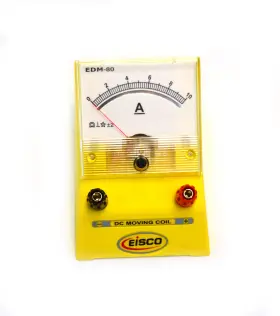Eisco 849230052072 Labs Analog Ammeter Dc Current Meter 0-10 Amp 0.2a Resolution