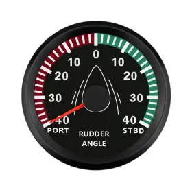 El-part-0000025 Eling Guaranteed Rudder Angle Gauge Indicator 0-190ohm With Backlight 85mm 12v/24v
