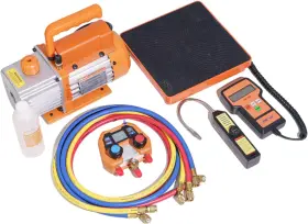 Dmg-2se Elitech 313051968978 5-in-1 Ac Diagnostic And Service Set With Digital Manifold 5cfm Vacuum Pu