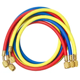 R404a Elitech 744110131628 Refrigerant Charging Hose For R134a R12 R22 Air Conditioning Refri