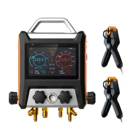 Ms-4000 Elitech Wireless Smart Digital Manifold With Hoses Ms-4000 Elitech Wireless Smart Digital Manifold With Hoses