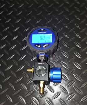 Smg-1l Elitech Single Manifold Gauge Pressure For 87 Refrigerants -14.5-500 Psi Smg-1l Elitech Single Manifold Gauge Pressure For 87 Refrigerants -14.5-500 Psi