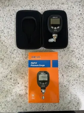 Vg-760 Elitech Digital Vacuum Gauge Micron Hvac Refrigerant Pressure #2 Vg-760 Elitech Digital Vacuum Gauge Micron Hvac Refrigerant Pressure #2
