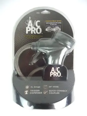 Acp410-4 Energizer Auto Ac Pro Recharge Gauge And Hose R134a Quick Connect -