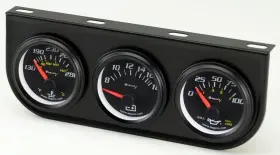 Equus 042173062003 6200 2 Volt Triple Gauge Kit Black #2 Equus 042173062003 6200 2 Volt Triple Gauge Kit Black #2