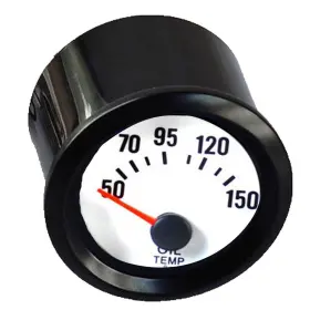 Esupport 711041558473 Car 2 Inch 52mm Oil Temp Gauge Meter Pointer Blue Led Light #2